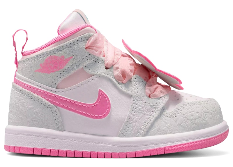 Jordan 1 Mid SE Spring Flowers Grijs