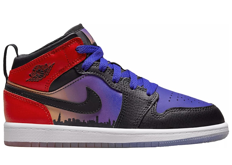 Jordan 1 Mid SS Skyline Oranje