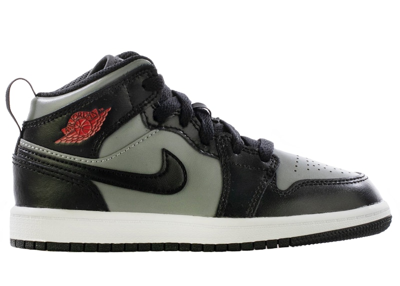 Jordan 1 Mid Shadow Zwart