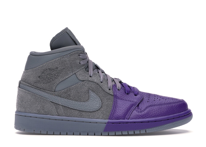 Jordan 1 Mid Sheila Rashid Grijs