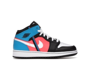 Jordan 1 Mid Tri Color Ribbons Zwart