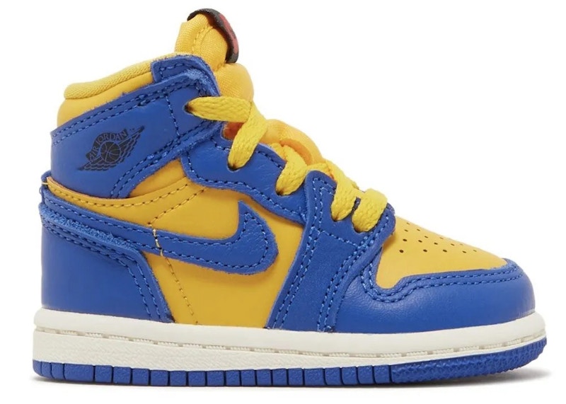 Jordan 1 Retro High OG Reverse Laney Varsity Royal/varsity Maize/sail
