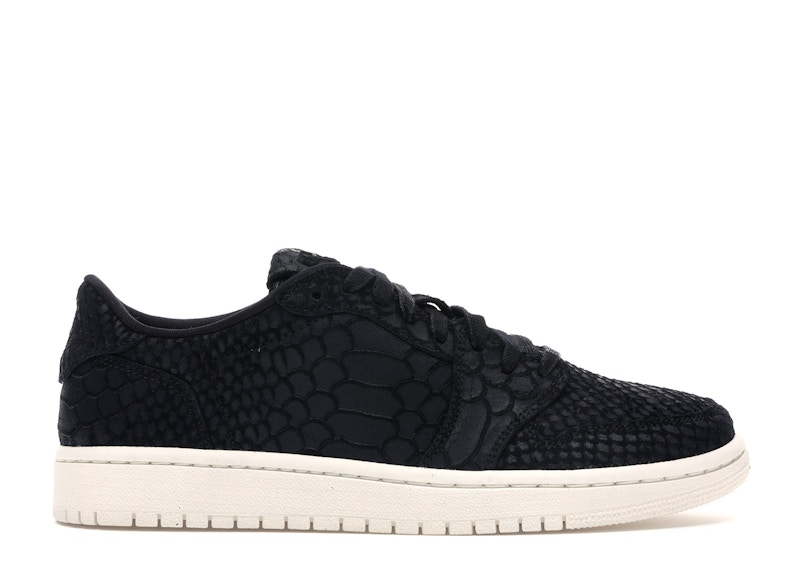 Jordan 1 Retro Low NS Python Zwart