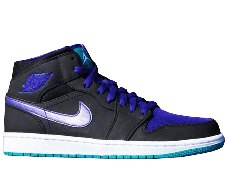 Jordan 1 Mid Grape Zwart