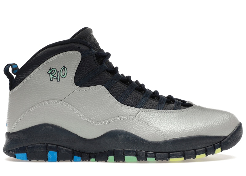 Jordan 10 Retro Rio Grijs