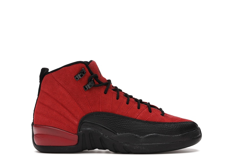 Jordan 12 Retro Reverse Flu Game Zwart