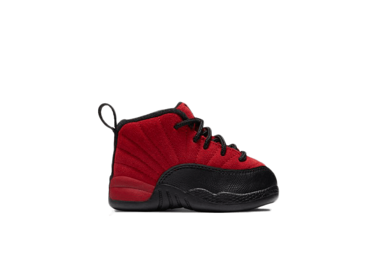 Jordan 12 Retro Reverse Flu Game Zwart