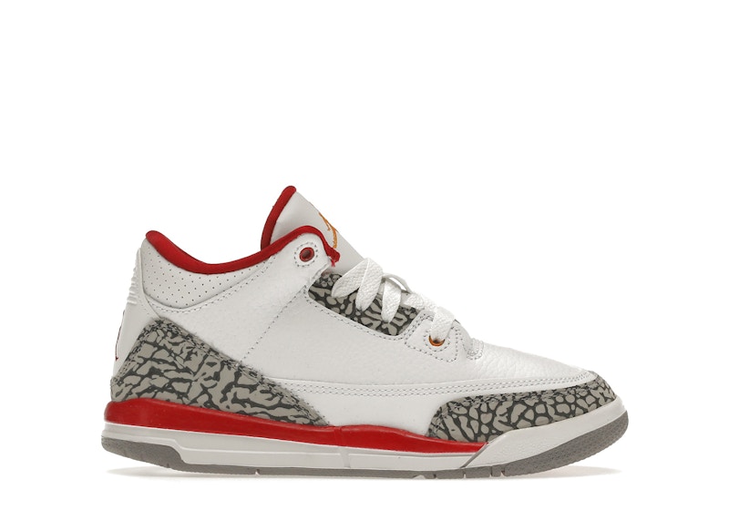 Jordan 3 Retro Cardinal Rood