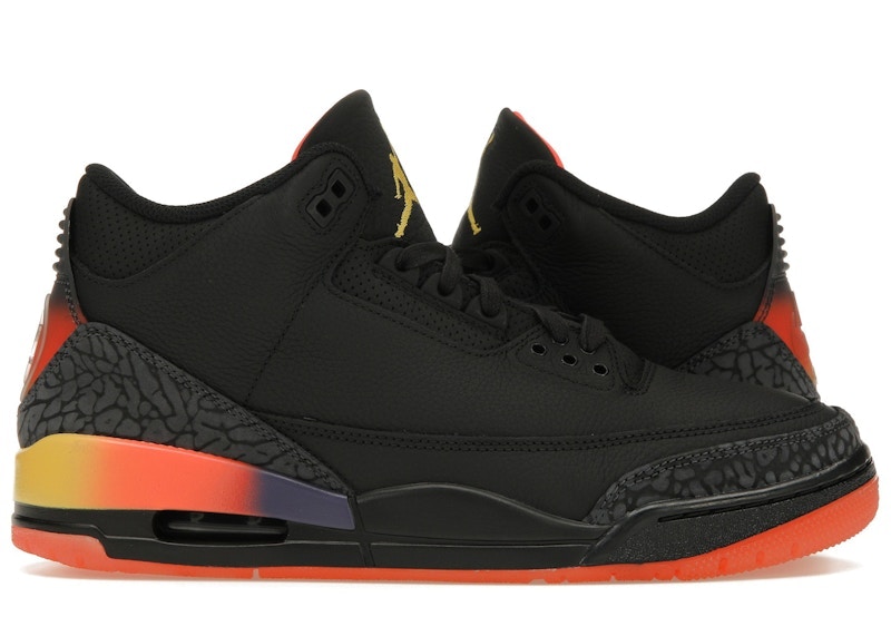 Jordan 3 Retro J Balvin Rio Zwart