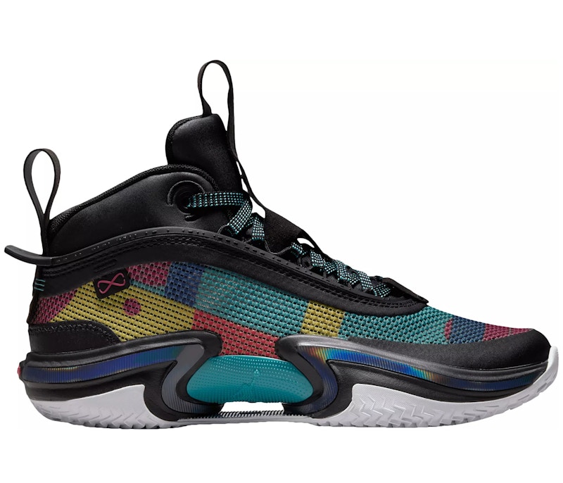 Jordan 36 Multi-Color Zwart