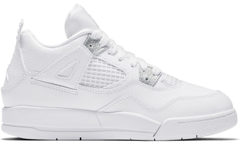 Jordan 4 Retro Pure Money Zilver