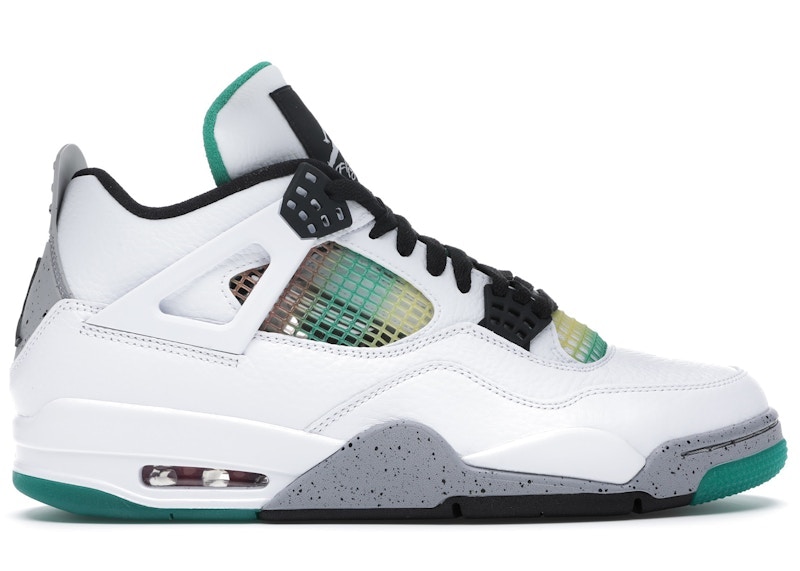 Jordan 4 Retro Lucid Rasta Zwart