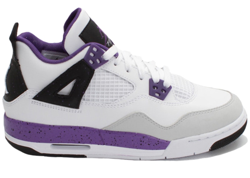 Jordan 4 Retro Violet Grijs