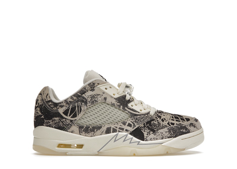 Jordan 5 Retro Low Expression Zwart