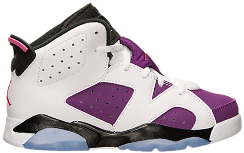 Jordan 6 Retro Bright Grape Zwart
