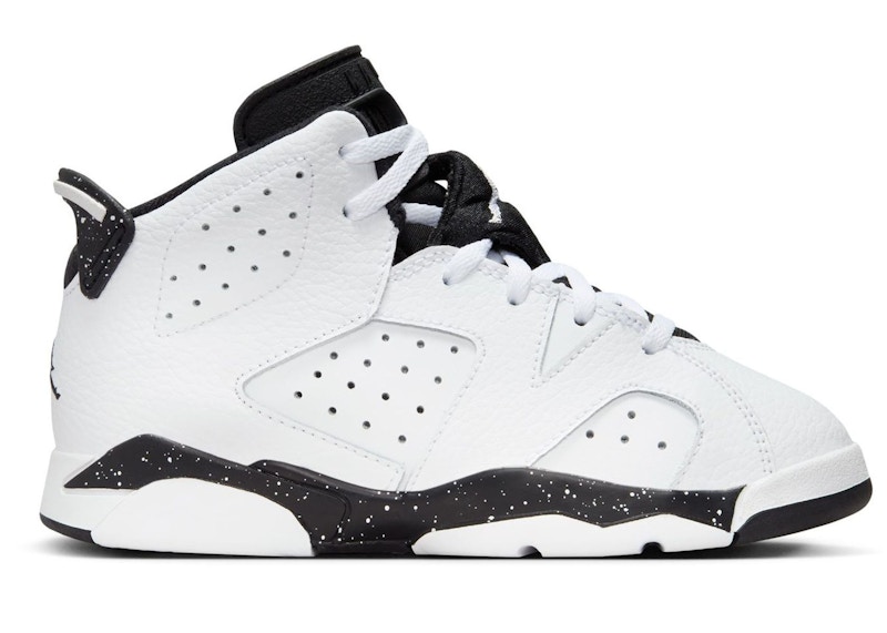 Jordan 6 Retro Reverse Oreo Zwart