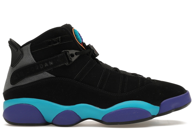 Jordan 6 Rings Aqua Zwart