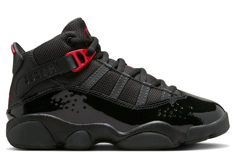Jordan 6 Rings Fire Antraciet