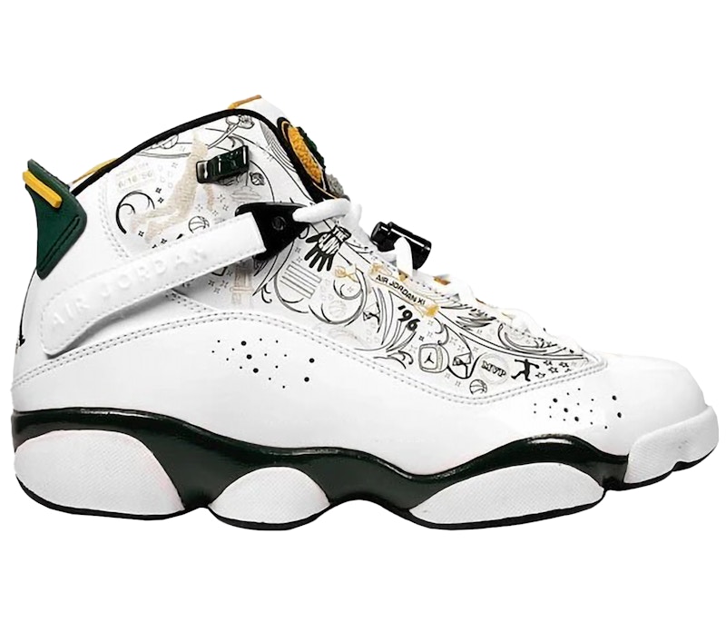 Jordan 6 Rings Seattle Supersonics Groen