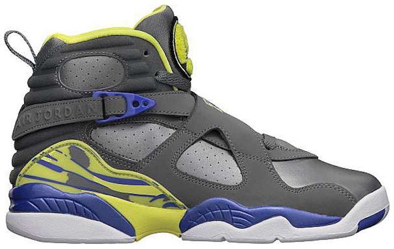 Jordan 8 Retro Laney Grijs