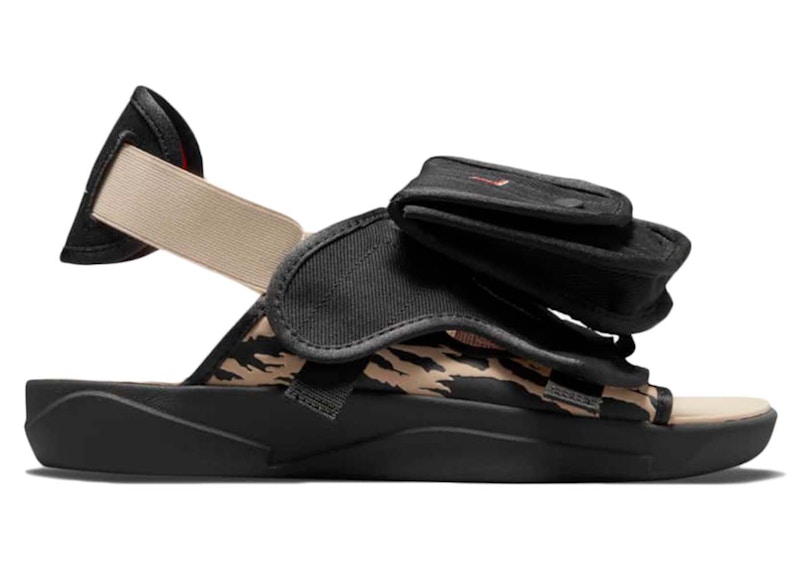 Jordan LS Slide SoleFly Zwart