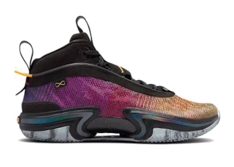 Jordan 36 Hyper Violet Zwart