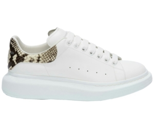 Alexander McQueen Oversized Natural Python Wit
