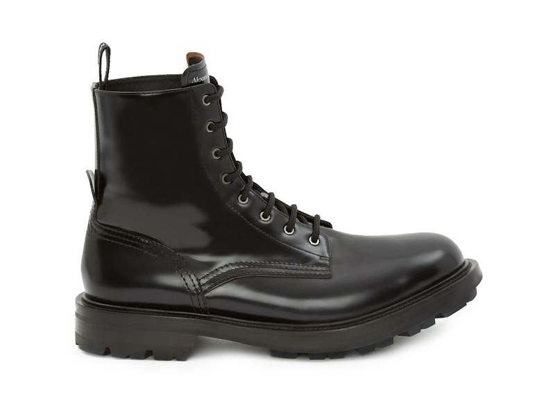 Alexander McQueen Worker Boot Zwart