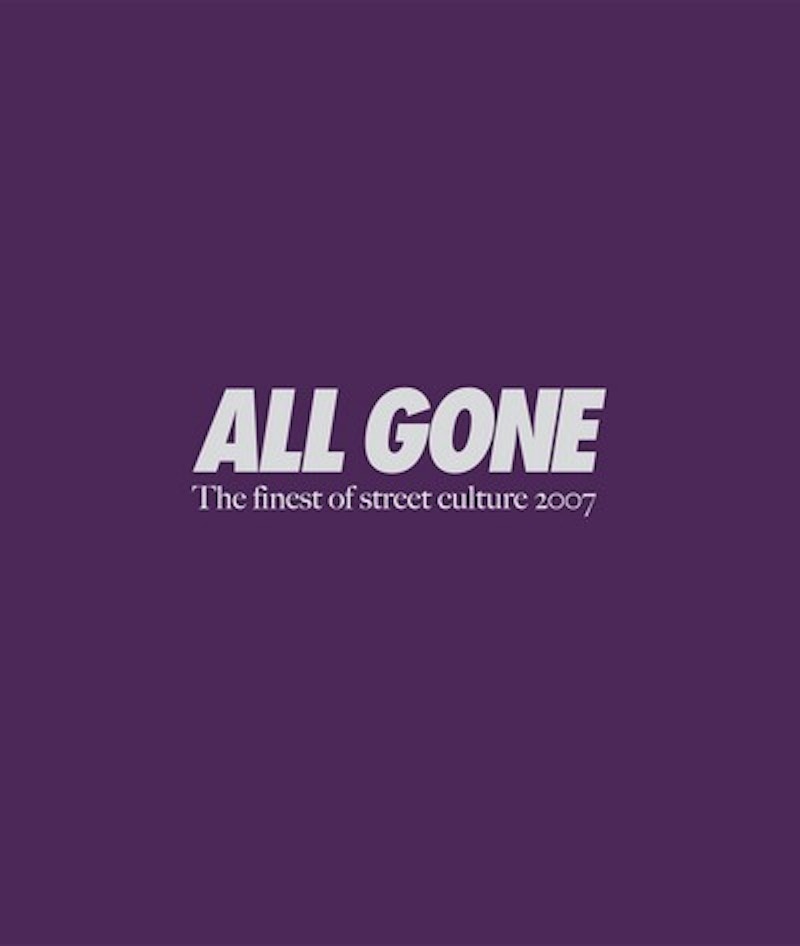 All Gone 2007 Book