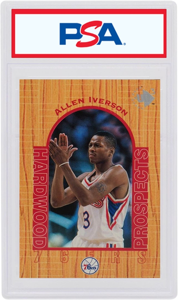Allen Iverson 1996 UD3 Rookie #14