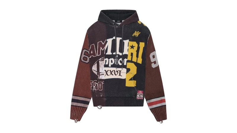 AMIRI Spliced Hoodie Multicolor