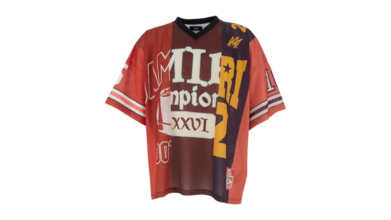 AMIRI Spliced Oversized Tee Rood