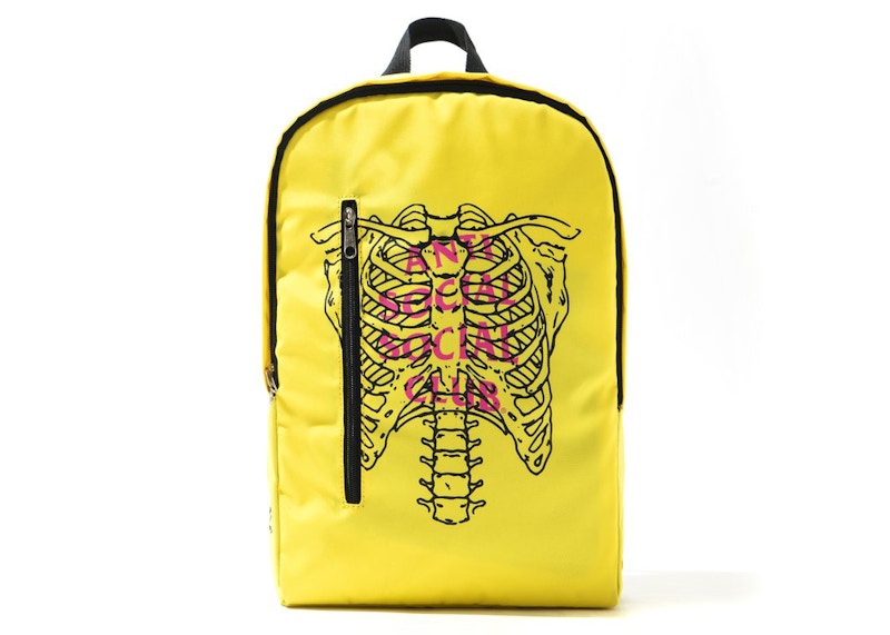Anti Social Social Club Broken Backpack Geel