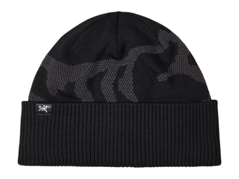 Arc’teryx Grotto Rib Toque Beanie /Graphite Zwart