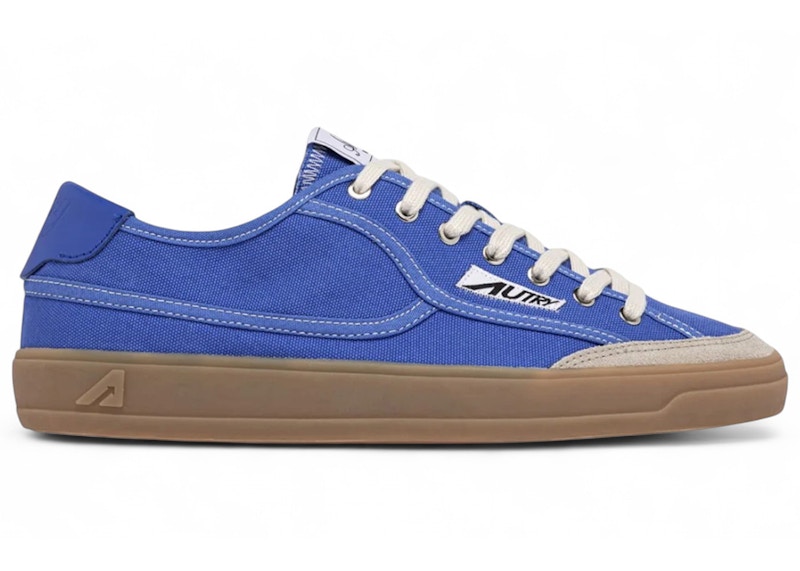 Autry Windscape Low Royal Canvas Gum Blauw