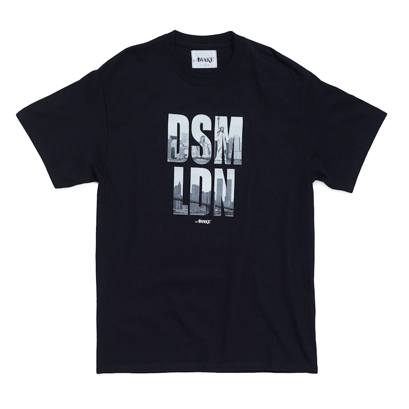 Awake Spring 2019 DSM London Tee Zwart