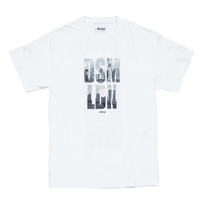 Awake Spring 2019 DSM London Tee Wit