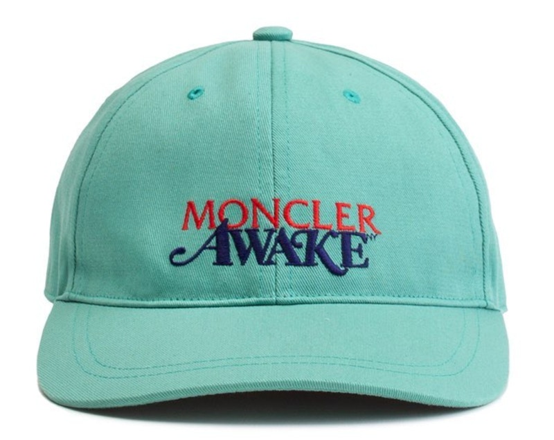 Awake x Moncler Logo Lock Hat Groen