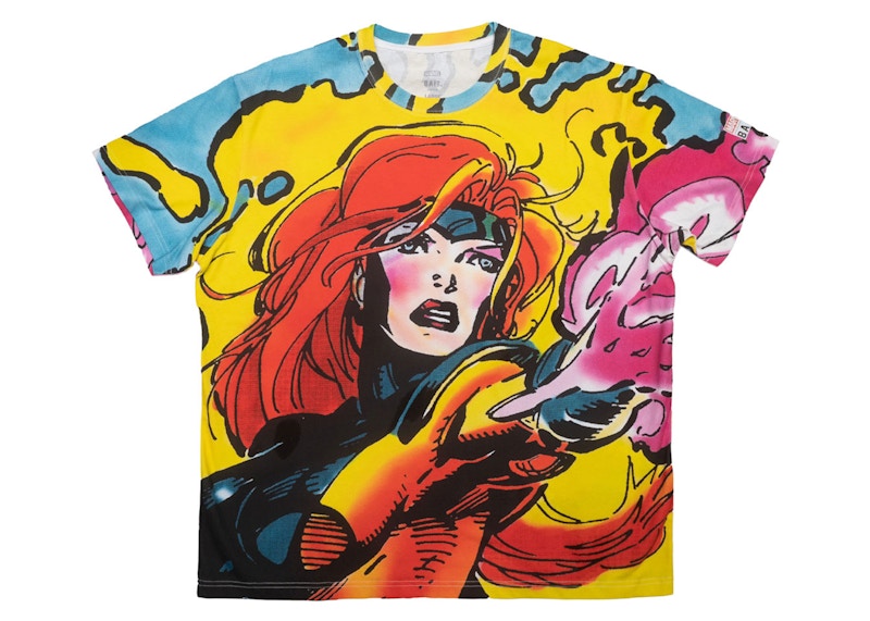 BAIT x Jean All Over Sublimated Tee Multi Multicolor