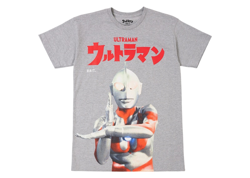 BAIT x Ultraman Pose Tee Grijs