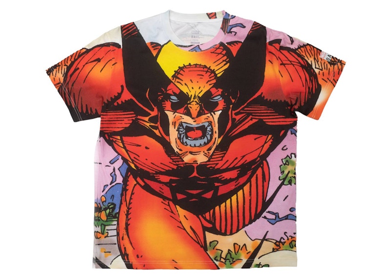 BAIT x Wolverine All Over Sublimated Tee Multi Multicolor