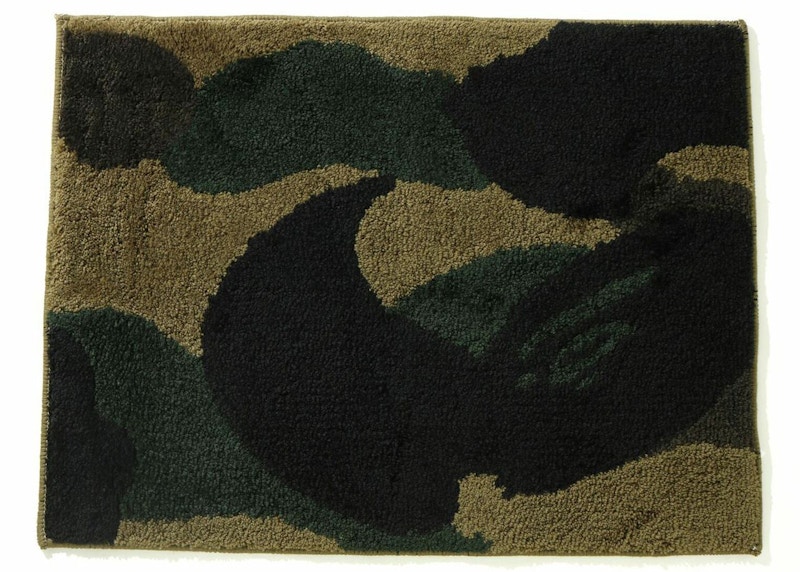 BAPE ABC Camo Rug Mat Groen