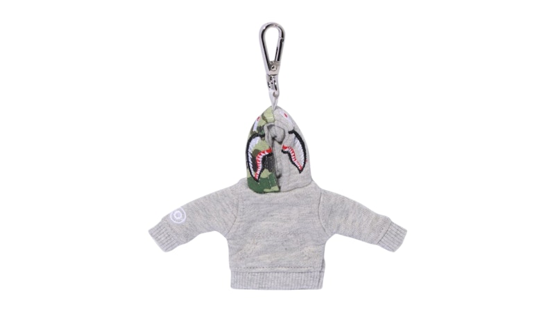 BAPE 1st Shark Keychain Grijs