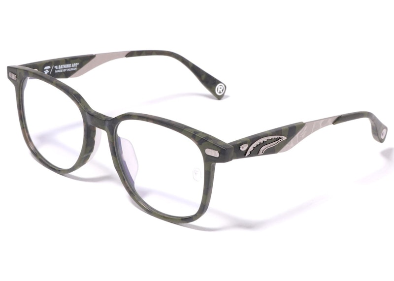 BAPE 2 Shark Optical Frame Groen