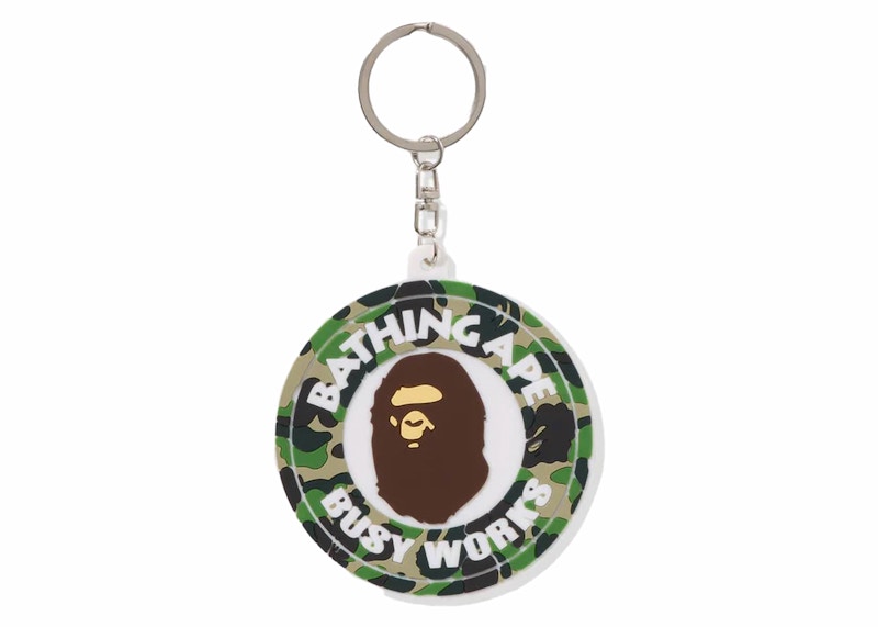 BAPE A Bathing Ape Busy Works Keyholder Groen