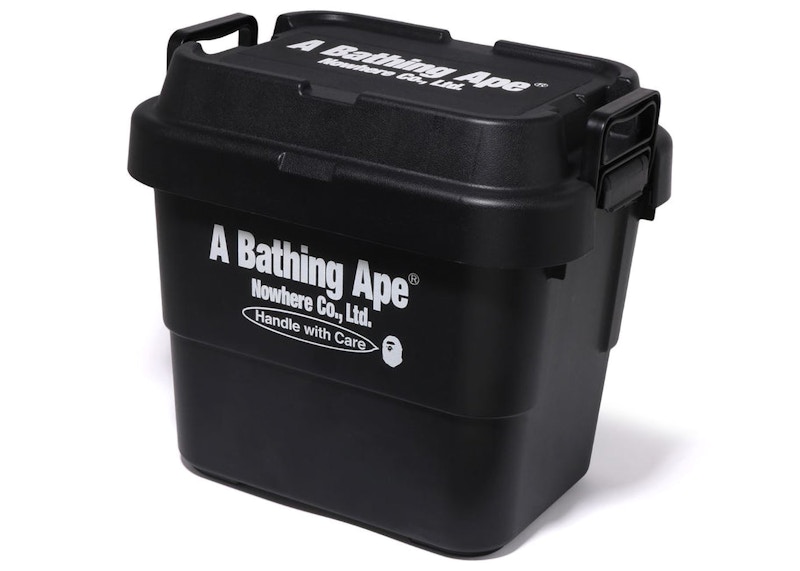 BAPE A Bathing Ape Mini Storage Box Zwart