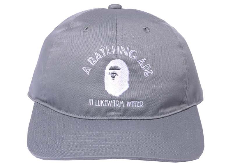 BAPE A Bathing Ape Panel #2 Cap Grijs