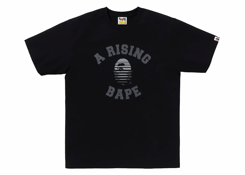 BAPE A Rising Bape Tee Zwart