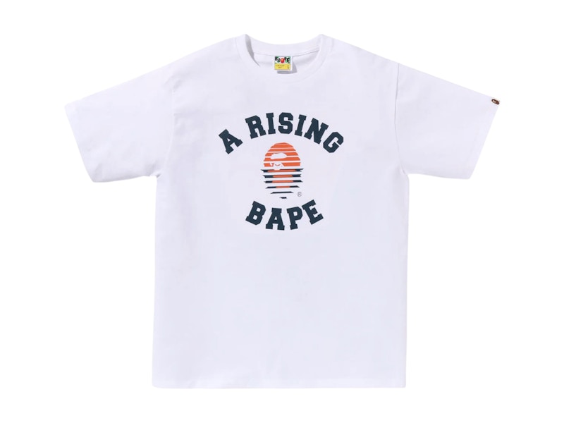 BAPE A Rising Bape Tee Wit