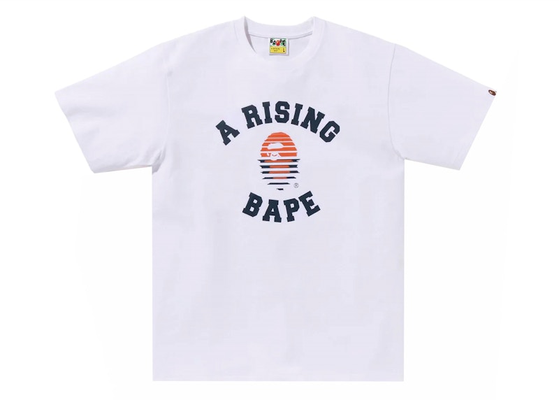 BAPE A Rising Bape Tee Wit